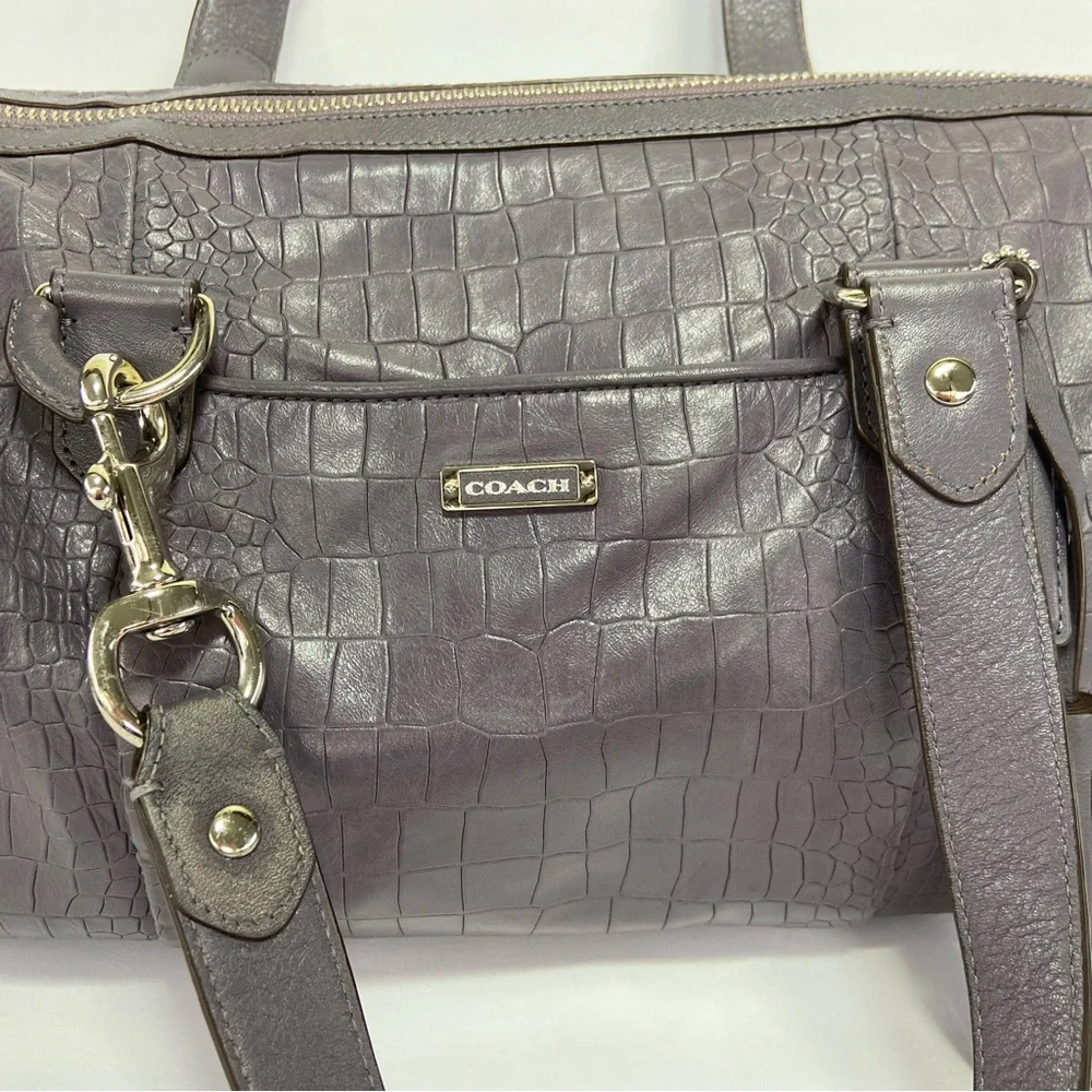 Coach Avery Leather Satchel Shoulder Bag F26123 - Picture 6 of 14